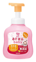 Bọt tắm gội thảo mộc Arau Baby - chai 450ml