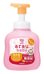 Bọt tắm gội thảo mộc Arau Baby - chai 450ml