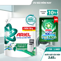 Nước giặt Ariel túi 3.65KGX4 đậm đặc