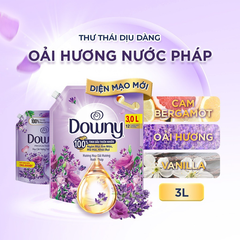 Nước xả Downy 3LX4 oải hương crown