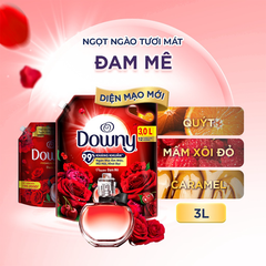 Nước xả Downy túi 3LX4 đam mê CR