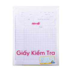 Giấy kiểm tra TP-GKT07 4 ôly vuông 2x2