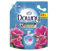 Nước xả Downy túi 3LX4 nắng mai crown