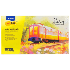 Màu nước WACO-C016 dạng nén 12 màu