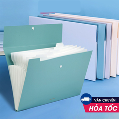 EF612_ Túi tài liệu A4_7 ngăn_màu lẫn