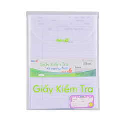 Giấy kiểm tra TP-GKT09 4 ôly ngang
