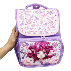 Cặp chống gù BP-021 tím/T24