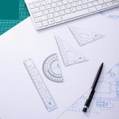 E9597_Bộ thước_4pcs_Trong suốt_bộ