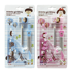 E9614_Bộ dụng cụ học sinh_6 pcs_Màu lẫn