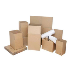 Hộp 25x15x15 cm - 3 lớp sóng B, mặt nâu, đáy mộc, nắp đối