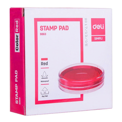 E9863_Khay mực dấu_Màu đỏ