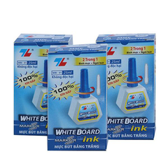 Mực bút lông bảng WBI-01 lốc 6