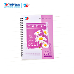 Sổ lò xo dọc A5 160T MB-004 lốc 5