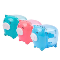 E0557_Gọt chì_Hình con heo_Màu lẫn