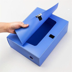 W38117_File hộp_6 cái/ thùng_Màu xanh