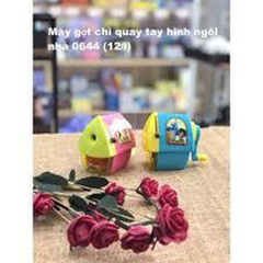 0724_Gọt chì ngôi nhà_Màu đỏ