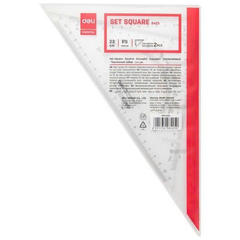 E6425_Thước Eke_25cm_Trong suốt