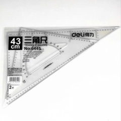 E6445_Bộ thước Eke_Trong suốt