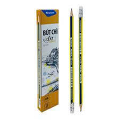 Bút chì gỗ GP-04 hộp 10 - HB