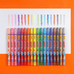 Bút sáp vặn TCR-C05/DO 18 màu