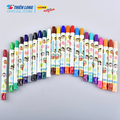 Bút sáp vặn TCR-C009/DO 24 màu