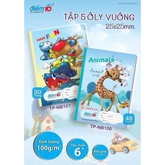Tập TP-NB100 Điểm 10 (48T-5 oly vuông) - ĐL 100