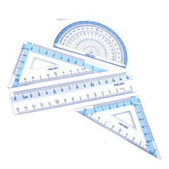 E6425_Thước Eke_25cm_Trong suốt