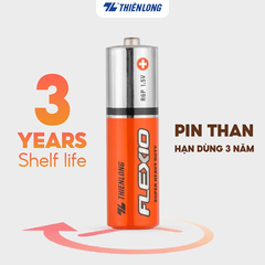 Pin Carbon AA (tiểu) lốc 4 BAC-R6/4 - HSD 3 năm