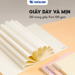 Sổ lò xo NGANG B5 120T MB-012 lốc 5