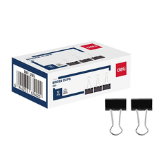 EZ62_Kẹp giấy giá rẻ_41mm_hộp_màu đen