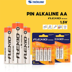 Pin Alkaline AA (tiểu) vỉ 4 BAA-LR6/4 - HSD 10 năm