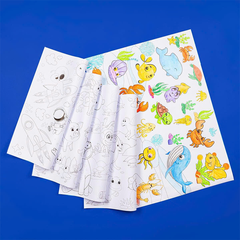 Tranh cuộn tô màu DIY 2in1CRO-C001 hộp10