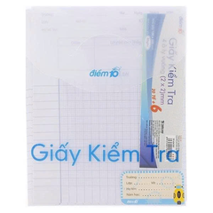 Giấy kiểm tra TP-GKT04 5 ôly vuông
