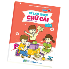 Làm quen chữ cái 4-5 tuổi bộ 2 TP-LQCC04