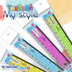 Thước thẳng 15cm TP-SR032 túi 1/T400