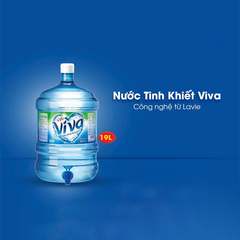 Nước Lavie Viva bình, vòi 19 lít