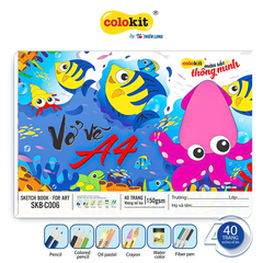 Vở vẽ A4 150gsm SKB-C006