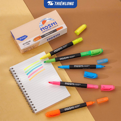 BÚT DẠ QUANG HL-018/HS CAM HỘP 10