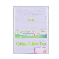 Giấy kiểm tra TP-GKT15 kẻ ngang