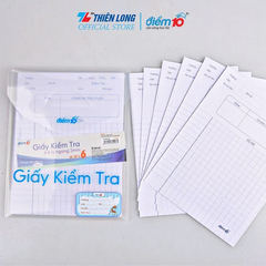 Giấy kiểm tra TP-GKT09 4 ôly ngang