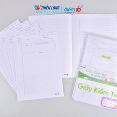 Giấy kiểm tra TP-GKT05 kẻ ngang