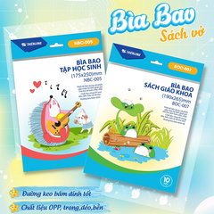 Bìa bao tập cấp 2 NBC-005 túi 10