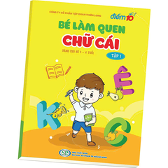 Làm quen chữ cái 4-5 tuổi bộ 1 TP-LQCC03