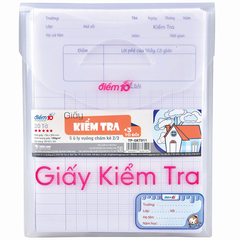 Giấy kiểm tra TP-GKT011 5 ôly vuông 2/3