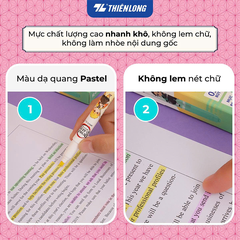 Bút dạ quang HL-019/DS hộp 5 màu