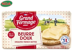 Bơ phe lạt 200g/cục Grand Fermage