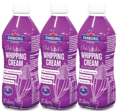 EMBORG Whipping Cream 35,1% béo 1l/chai , thùng 12 chai