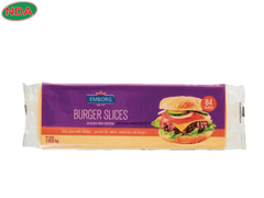 EMBORG - Phô mai lát Emborg Burger 84 Slices - bịch 1.033kg