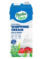 Whipping 35% béo Rich & Creamy hãng Meadow Fresh - hộp 1lít