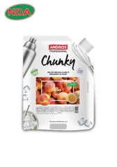 Mứt đào Chunky 1kg/túi Andros